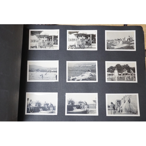 350 - An English photograph album with photos of a holiday to Germany in August 1936.