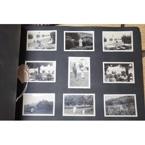 350 - An English photograph album with photos of a holiday to Germany in August 1936.