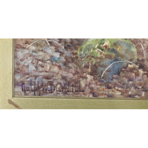 653 - Ralph William Bardill (1876-1935), watercolour, 'A Wood in the Llugwy Valley', signed, 32 x 23cm... 