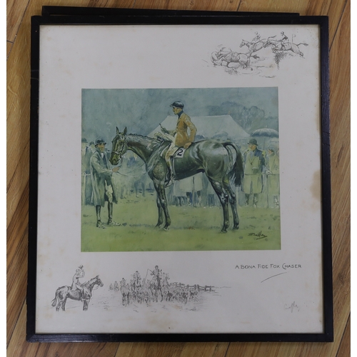 704 - Charles Johnson Payne (Snaffles) five coloured prints, signed in pencil and bit proof stamped two ot... 