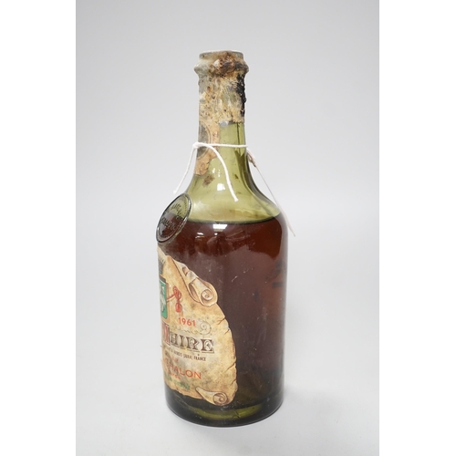 1269 - A bottle of 1961 Henri Maire Chateau-Chalon