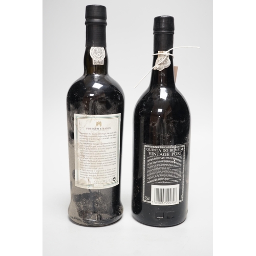 1274 - Two bottles of port including a Dows 1984 vintage port