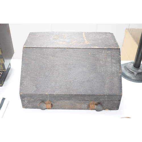 1295 - A Blickensderfer typewriter in fitted wooden case