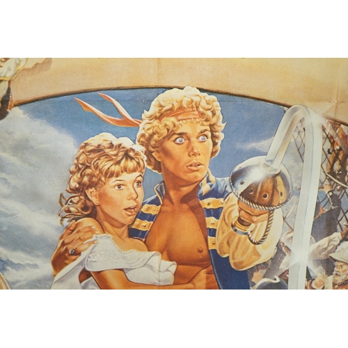 1298 - A large Pirate Movie film poster, 1982