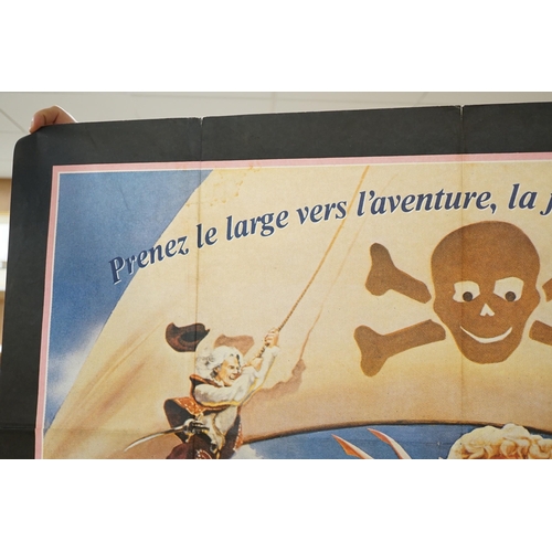 1298 - A large Pirate Movie film poster, 1982