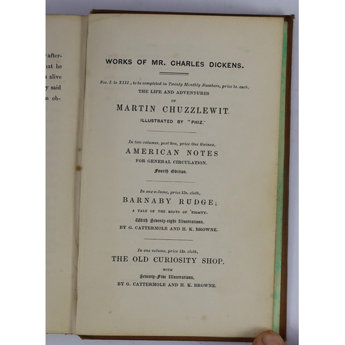 11 - ° ° Dickens, Charles - A Christmas Carol, in Prose, Being a Ghost Story of Christmas, 1st edition, 1... 