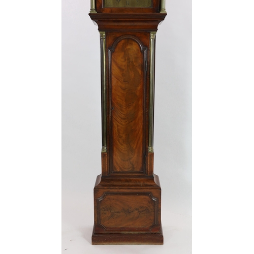 245 - Jonathon Watson of London. A George III brass mounted mahogany eight day longcase clock, the 12 inch... 