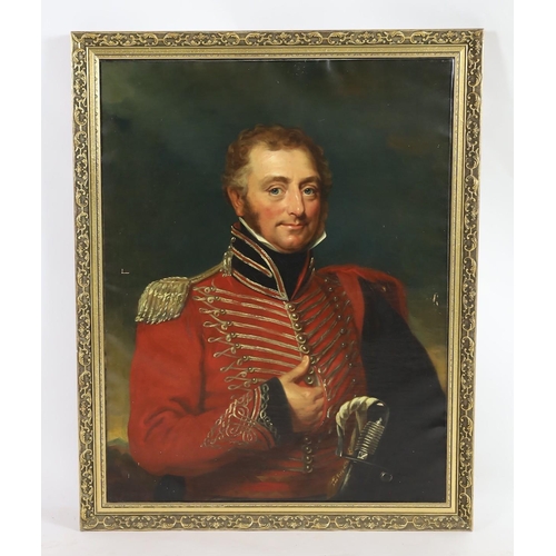 301 - Early 19th century English School Portrait of General Frederick Roome (1783-1845)oil on canvas90 x 7... 