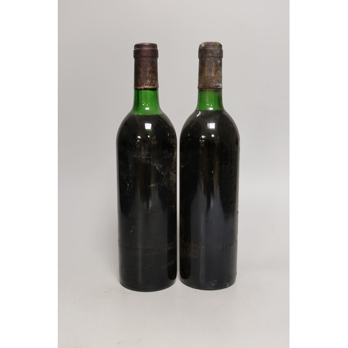 1264 - Two bottles of Chateau Gloria St. Julien 1985