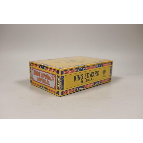 1474 - A sealed case of King Edward cigars