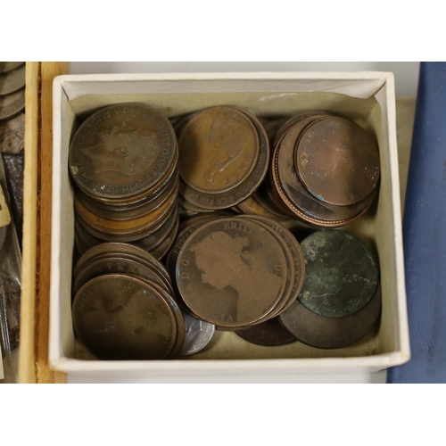 1494 - A group of coins, medals including a cartwheel twopence 1797 and an Elizabethan vellum deed