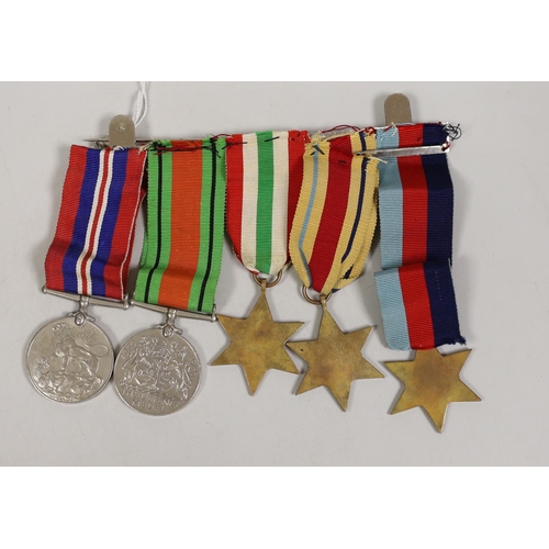 1520 - A WWII group of five medals