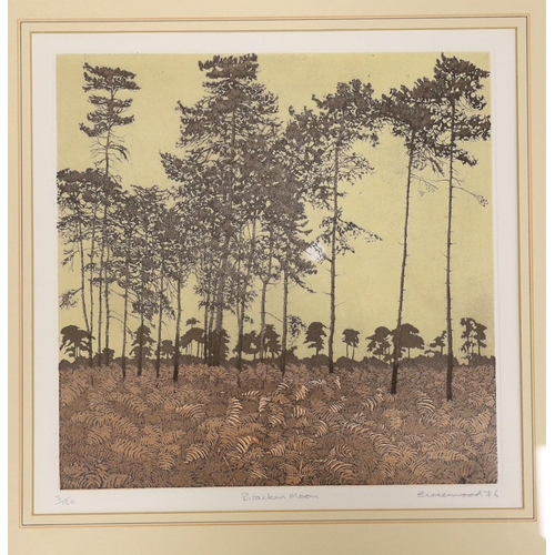 1679 - Phil Greenwood, pair of limited edition prints, 'Little Oak' and 'Bracken Moon', signed in pencil an... 