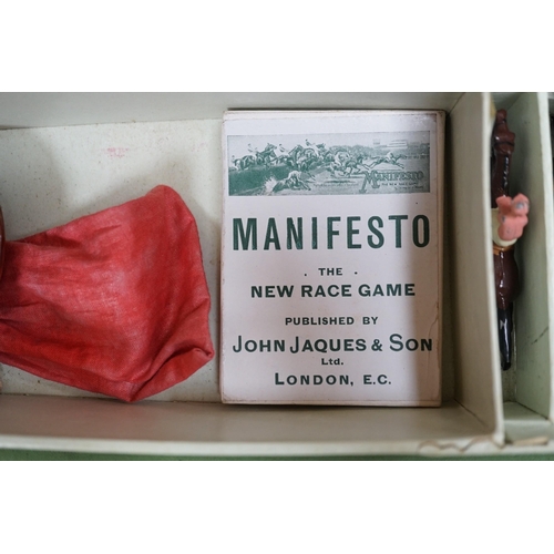 282 - Jaques Manifesto, the new race game, in original box,box 63cms