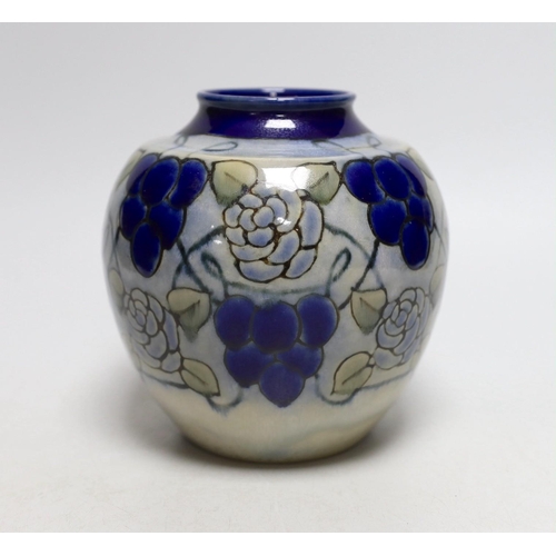 389 - A Doulton Lambeth stoneware jar, 15cms high