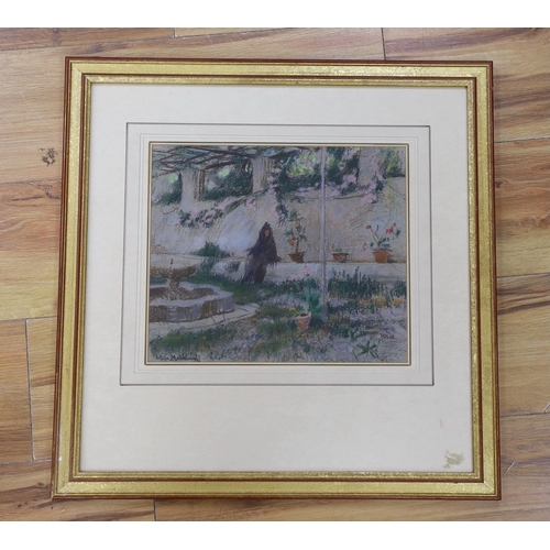 679 - Francis Wallis-Markland, (1860 - c.1920), pastel, 'Granada', signed, 25 x 29cm