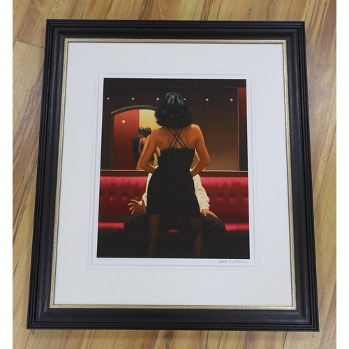 732 - Jack Vettriano (b.1951), limited edition print, 'Private Dancer', signed in pencil, 283/495, COA ver... 