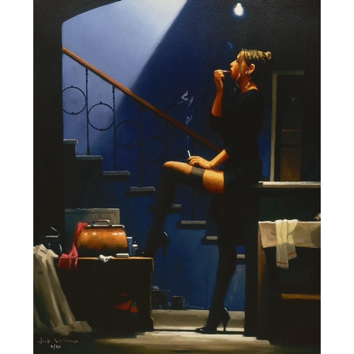 733 - Jack Vettriano (b.1951), hand embellished giclee, 'Dancer for Money', signed, 6/60, COA verso, 60 x ... 