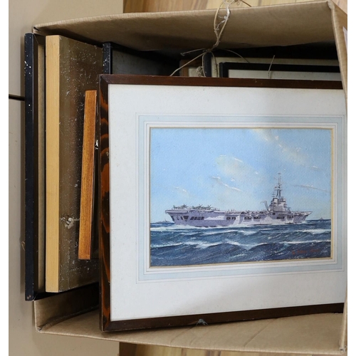 738 - From the collection of Rear Admiral Humfrey John Bradley Moore, CBE, RI (British, 1898-1985). G. Sid... 