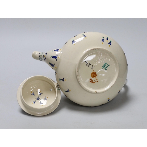 265 - Jessie Marion King (1875-1949). The bluebells of Scotland teaset for two settings, including teapot,... 