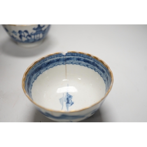 276 - A group of 19th century and later Chinese blue and white porcelain, tallest 31cm