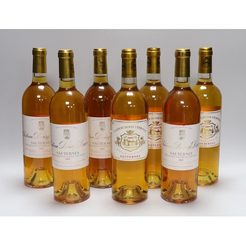 287 - Seven assorted bottles of Sauternes