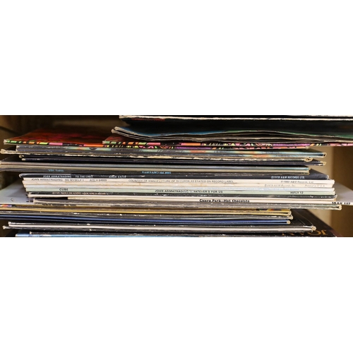 1328 - A box of 52 mixed rock and pop LPs to include Cream, Small Faces, The Jam etc.