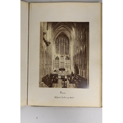 1363 - A photograph album, to contain religious and sacred sites throughout the United Kingdom, including C... 