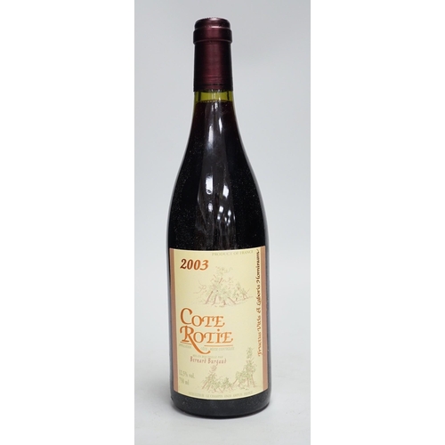 1456 - Four bottles of Cote Rotie 2003