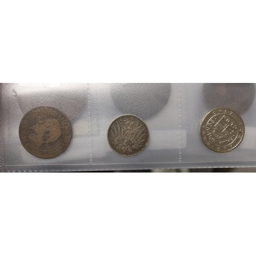 1535 - A group of assorted World coins and commemorative medals, 18th-20th century