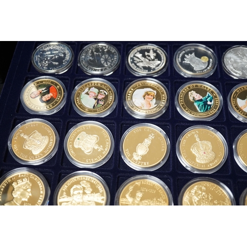 1573 - A group of assorted collectors coins, mostly in capsules and a group of loose (often unrelated) cert... 