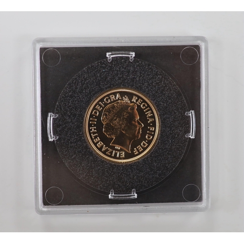 1940 - An Elizabeth II cased 2015 gold sovereign.