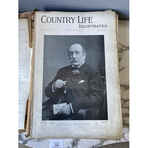 215 - ° ° Country Life, vol.1-166 but lacking vol.34, 1897-1979 and various other later issues. *Please no... 