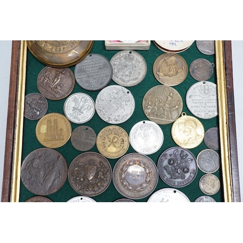 609 - 19th/20th century British commemorative medals  Exhibition of Art Treasures Manchester 1857 white m... 