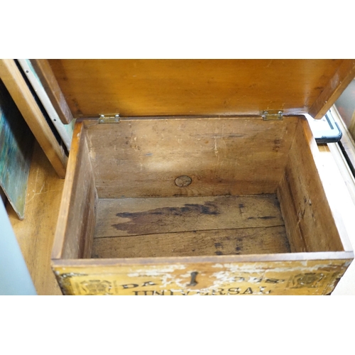 616 - A vintage universal medicine chest