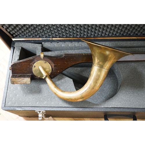 629 - A cased phonofiddle, A.S. Howson