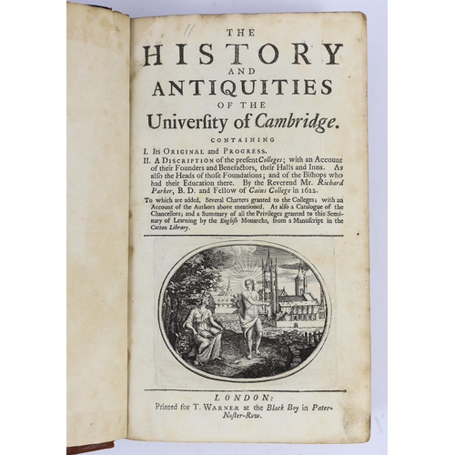 12 - ° ° CAMBS: Lamb, John - Masters' History of the College of Corpus Christi; and the Blessed Virgin Ma... 