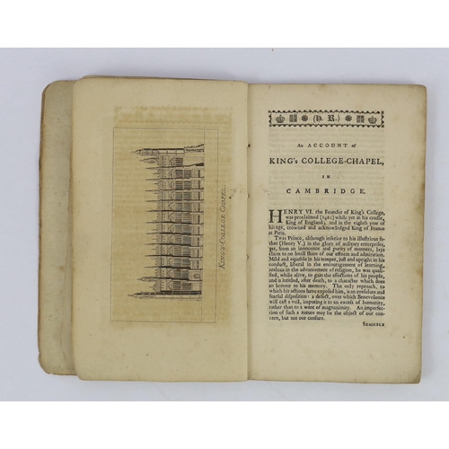 13 - ° ° CAMBS: Malden, Henry - An Account of King's College Chapel, in Cambridge ... portrait frontis, &... 
