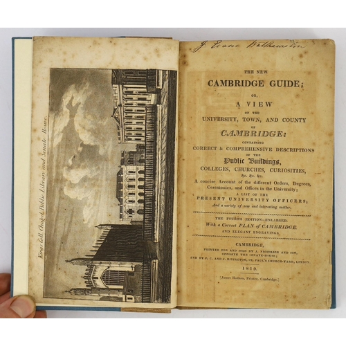 17 - ° ° CAMBS: The Stranger's Companion: forming a complete guide through the University and Town of Cam... 