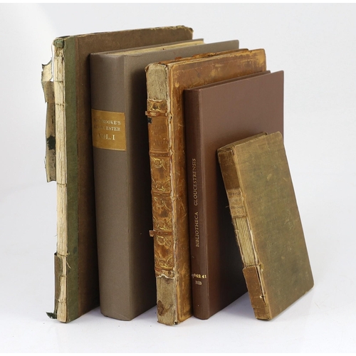 25 - ° ° GLOUCS: Fosbroke, Thomas Dudley - Abstracts of Records and Manuscripts respecting the County of ... 