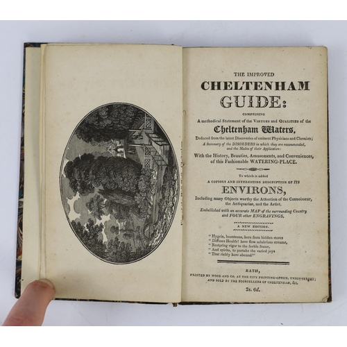 27 - ° ° GLOUCS:  The New Guide to Cheltenham...the Virtues and Qualities of its Mineral Waters...togethe... 