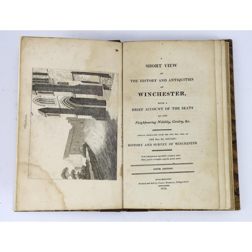 29 - ° ° HANTS: Ball, Charles - An Historical Account of Winchester, with Descriptive Walks. pictorial en... 