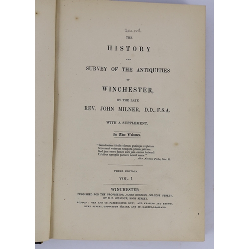 30 - ° ° HANTS:  Duthy, John - Sketches of Hampshire: embracing the architectural antiquities, topography... 
