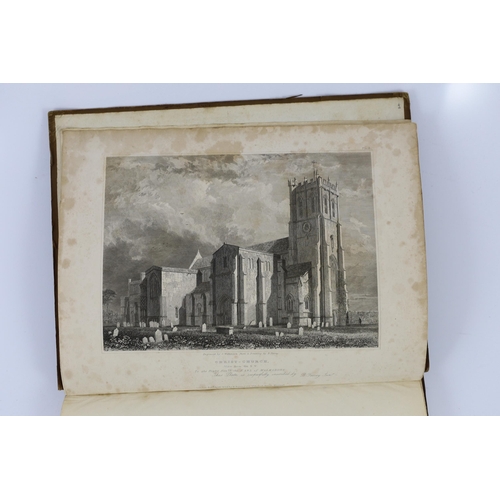 31 - ° ° HANTS: Ferrey, Benjamin - The Antiquities of the Priory of Christ-Church, Hants. Consisting of p... 