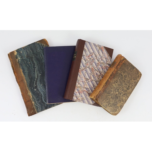 36 - ° ° HERTS: A Short Account of Verulam and St. Albans ... old limp leather cloth, sm.cr.8vo. 1815; Wi... 