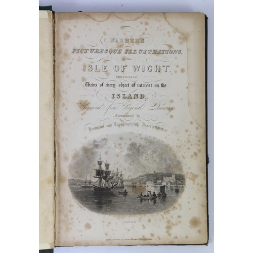 43 - ° ° ISLE OF WIGHT: Cooke, William - A New Picture of the Isle of Wight ... an introductory account o... 