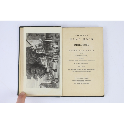 48 - ° ° KENT, TUNBRIDGE WELLS: Colbran's New Guide for Tunbridge Wells, (Abridged)... Edited by James Ph... 