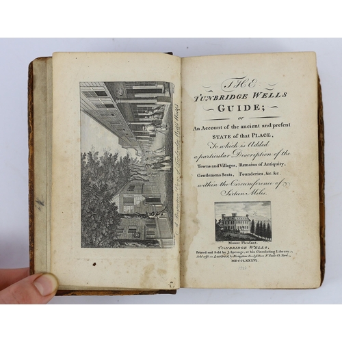 52 - ° ° KENT, TUNBRIDGE WELLS: The Tunbridge Wells Guide... to which is added a particular description o... 