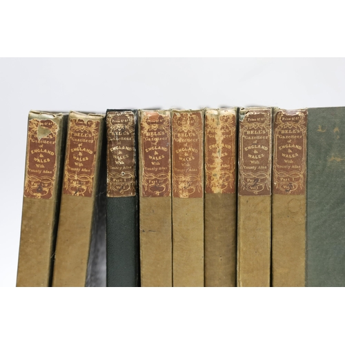 259 - ° ° Bell, James - A New and Comprehensive Gazetteer of England and Wales, eight volumes
