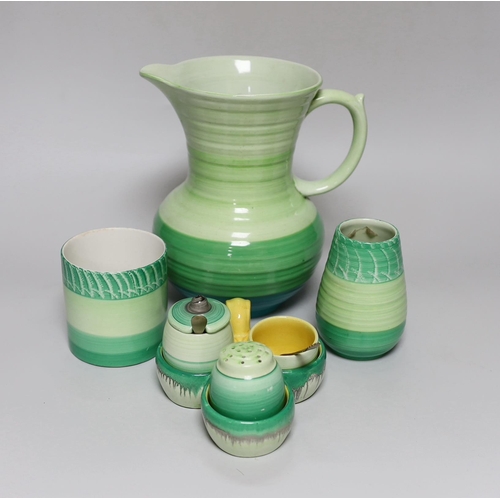 271 - A collection of Shelley porcelain, tallest 19cm